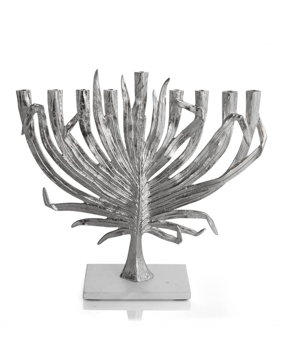 Palm Menorah
