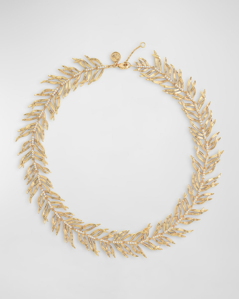 Palm Leaves Necklace