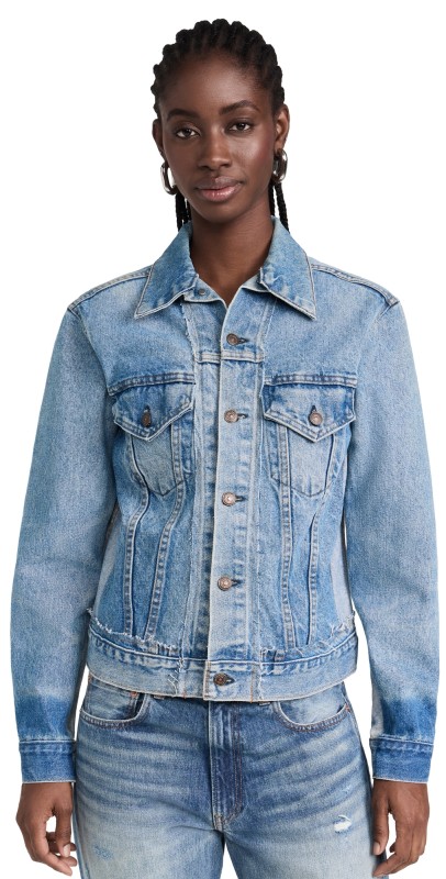 Sami Miro Vintage Porterhouse Jacket in Vintage Denim Vintage Denim