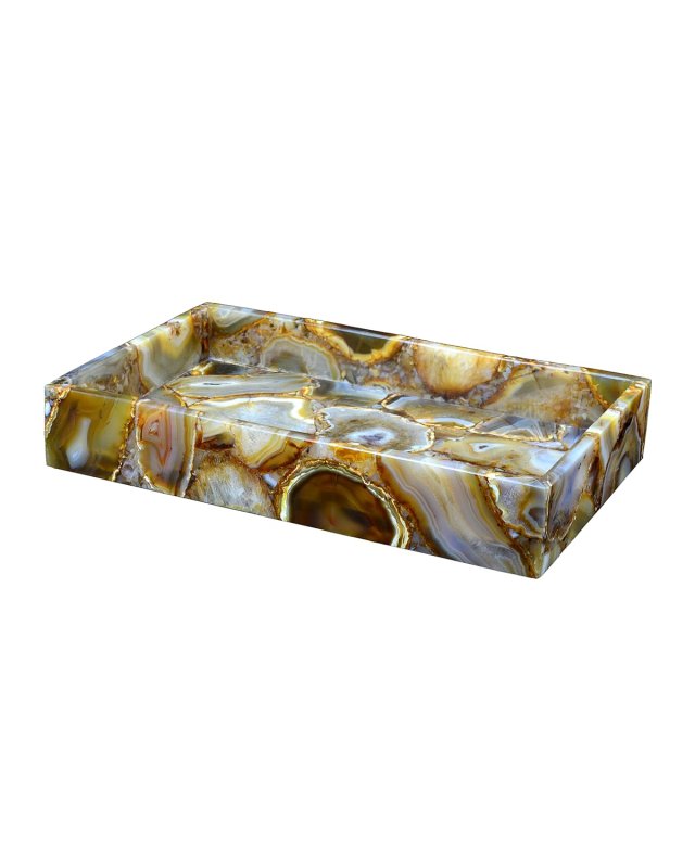 Taj Agate Vanity Tray