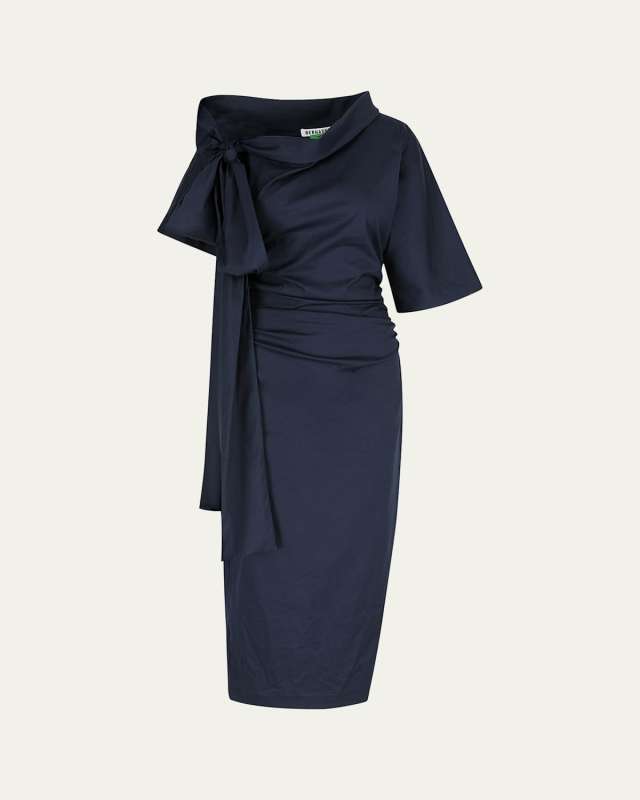 Bowie One-Shoulder Midi Dress