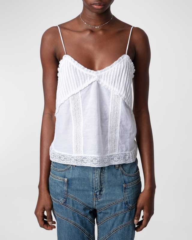 Calixia Embroidered Tank Top