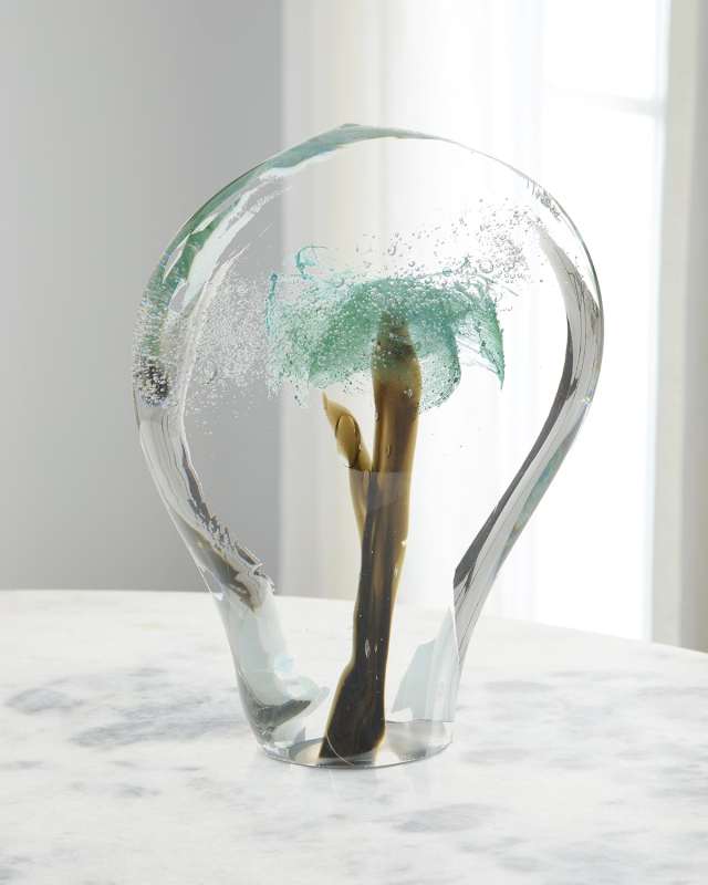 Floating Tree Handblown Glass Sculpture I