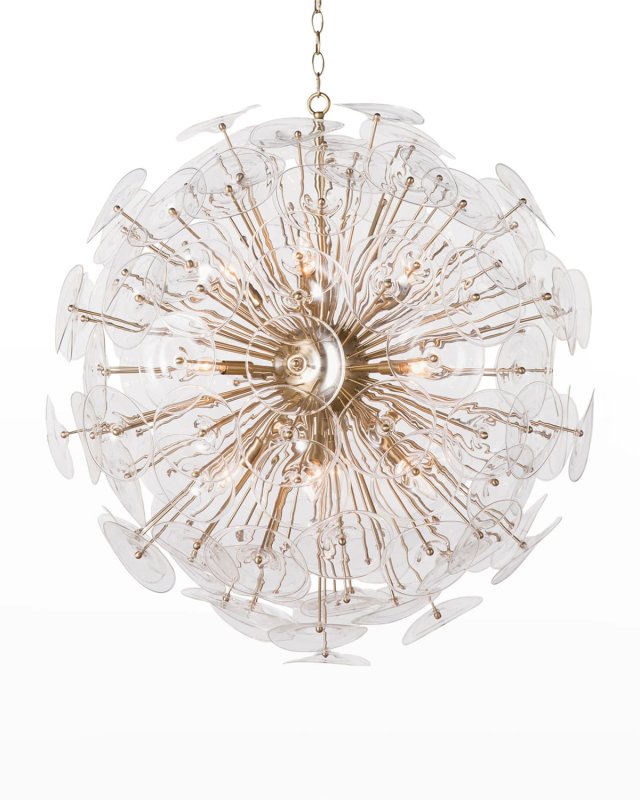 Poppy Glass Chandelier