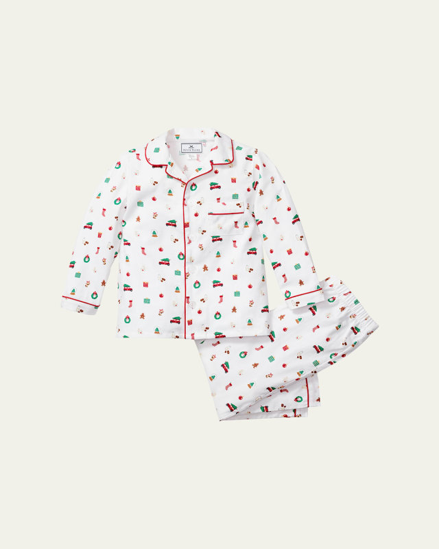 Kid's Winter Nostalgia Pajama Set, Size 6M-