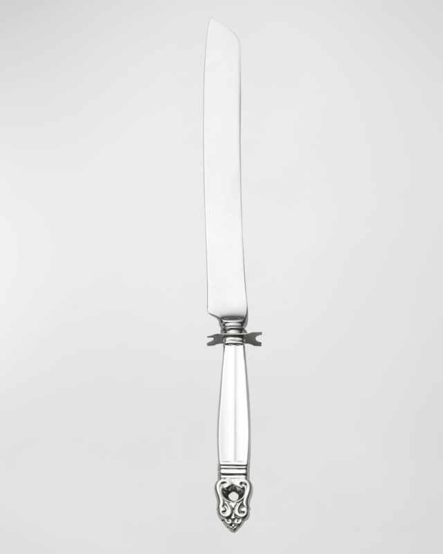 Royal Danish Wedding Cake Knife, Hollow Handle