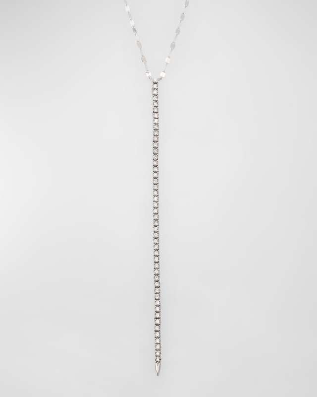 Flawless Tennis Lariat with Diamonds