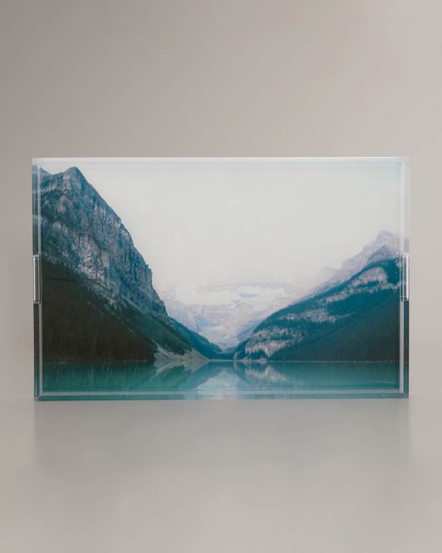 Crystal Clear Acrylic Serving Tray