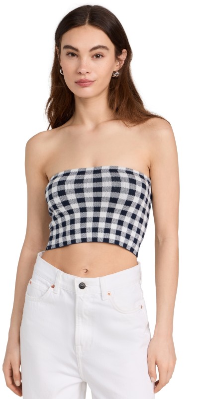 KULE The Jo Top Navy/White