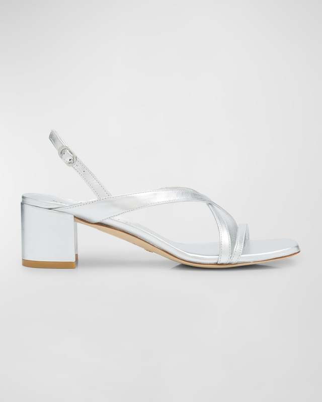 Oasis Maui Metallic Slingback Sandals