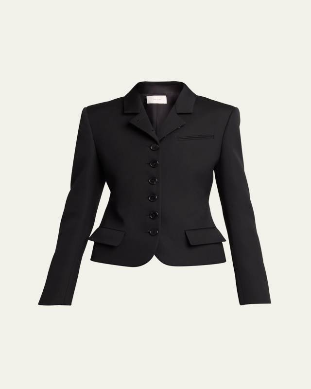 Fletcher Single-Breasted Wool Jacket
