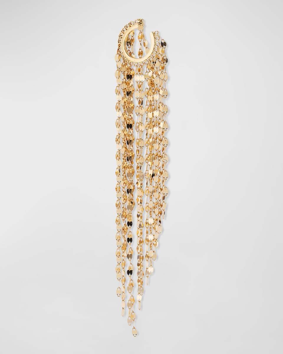 Blake Half-Pair 14k Gold Fringe Ear Cuff, Single