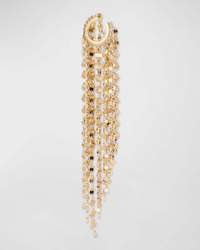 Blake Half-Pair 14k Gold Fringe Ear Cuff, Single