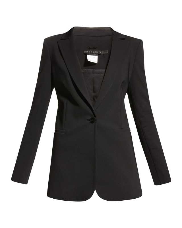 Breann Long Fitted Blazer