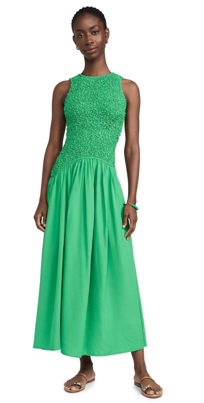 The Wolf Gang Marisol Maxi Dress Emerald