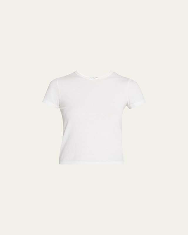 Fitted Cropped Baby Tee
