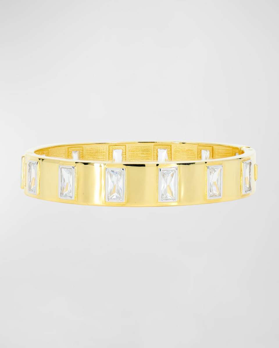 Windows of Reflection Cubic Zirconia Bangle