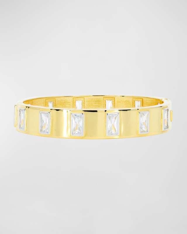 Windows of Reflection Cubic Zirconia Bangle