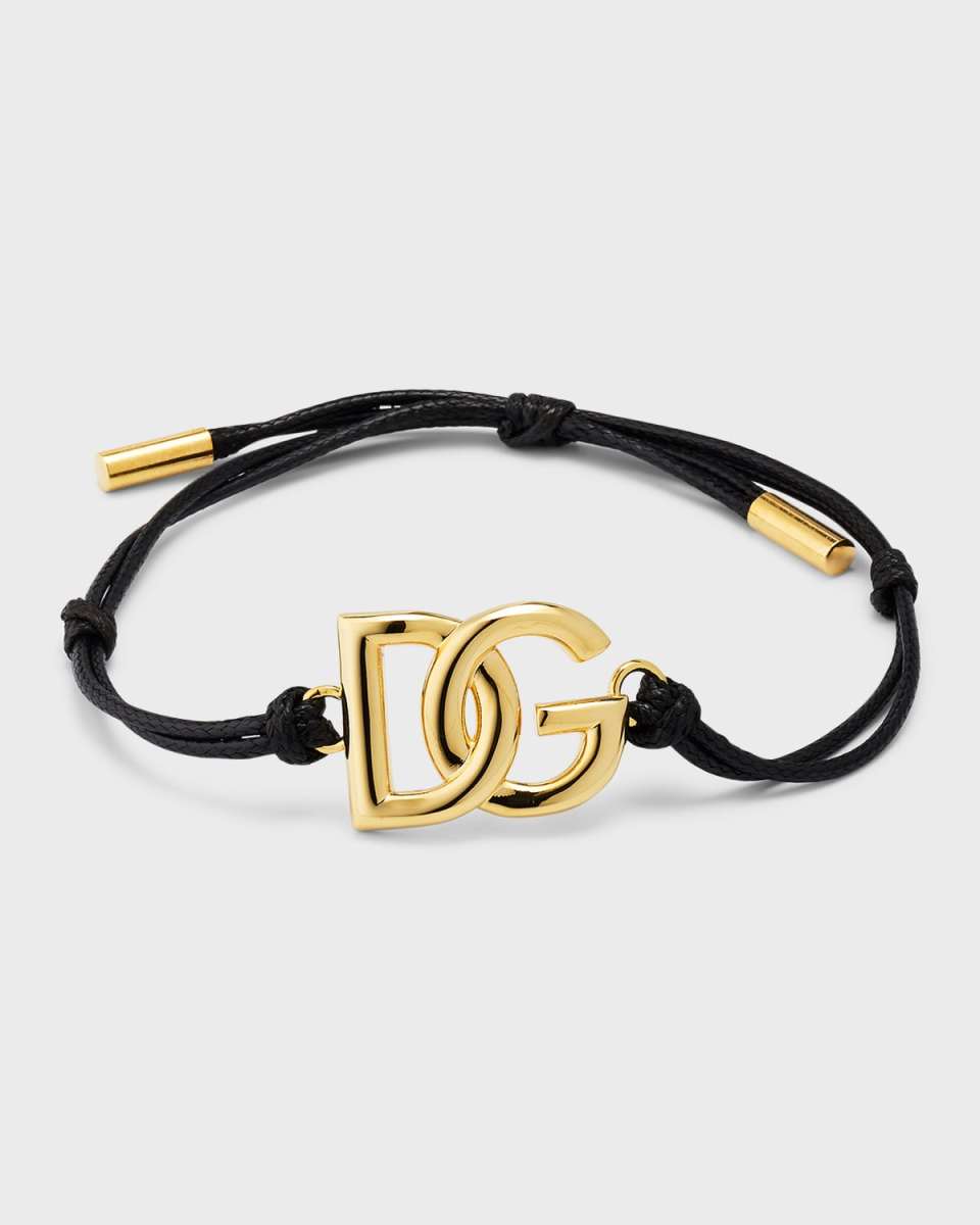 Logo Charm Bolo Bracelet