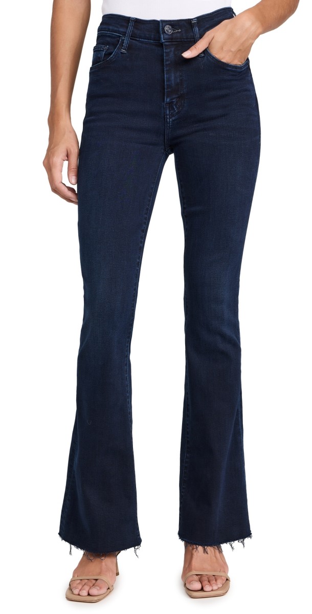 MOTHER The Weekender Fray Jeans Chip On My Shoulder