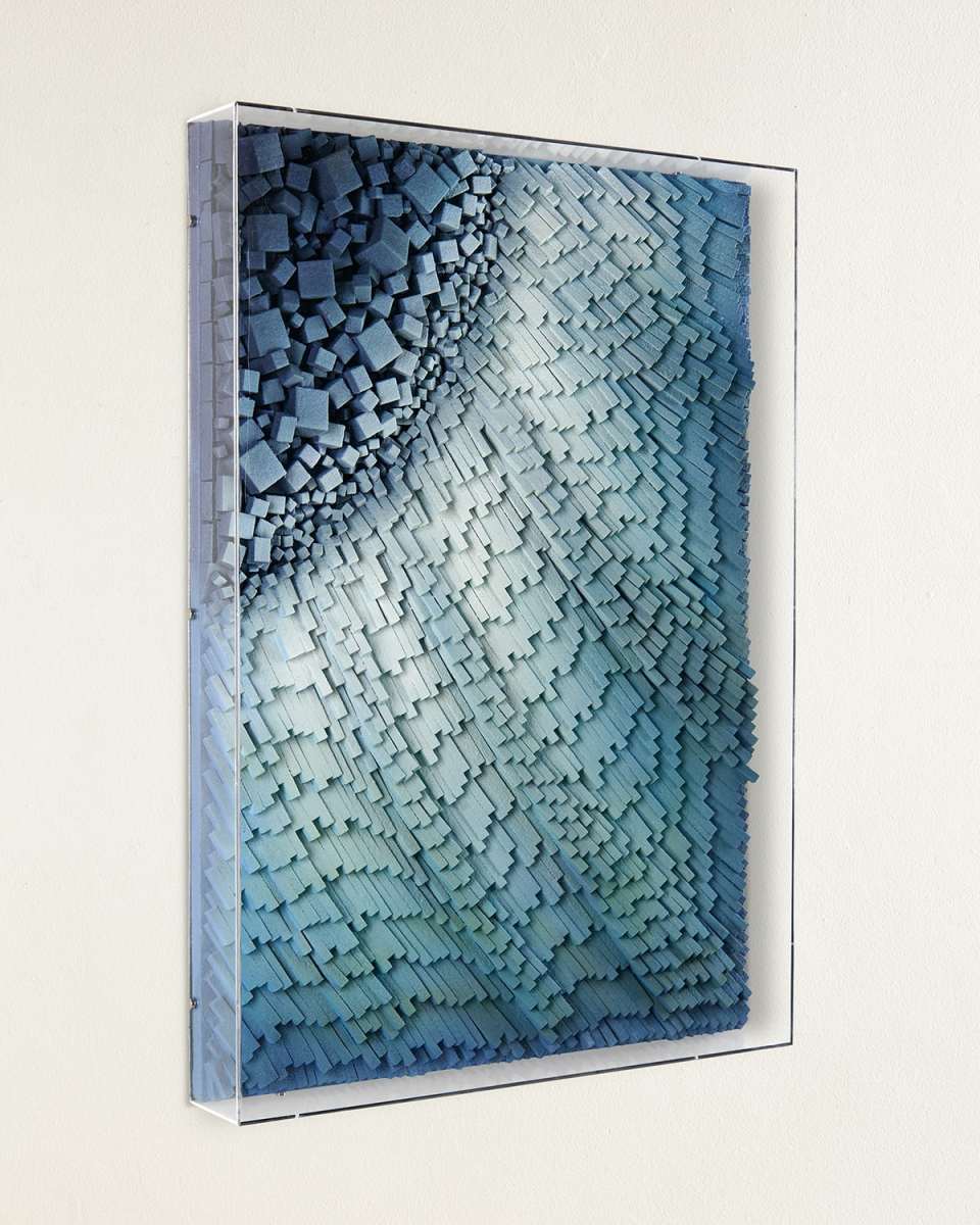 "Rays Of Ocean Light IV" Original Wall Art by Tony Fey