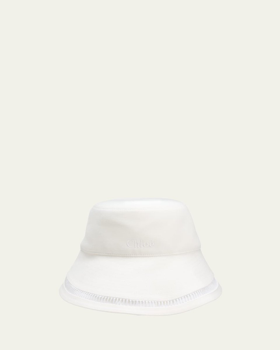 x High Summer Logo Embroidered Bucket Hat