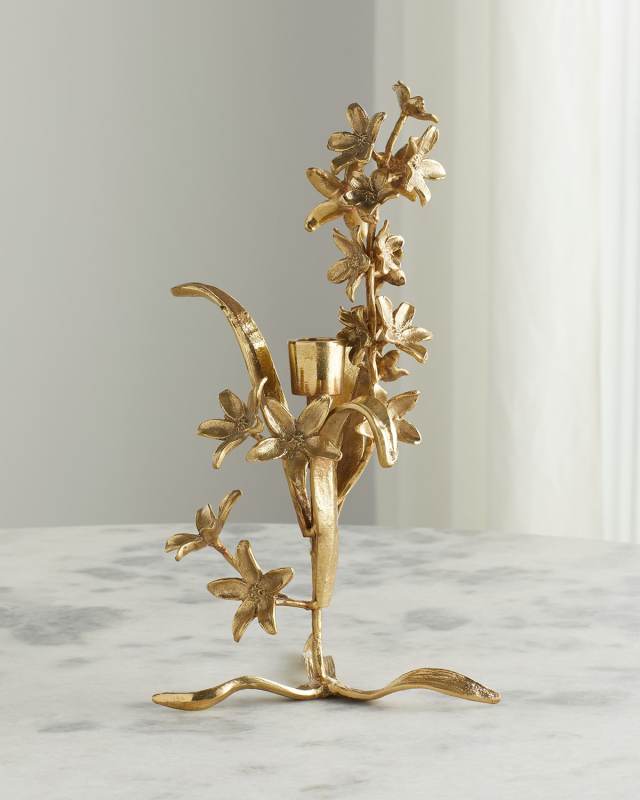 Spring Flowers Candle Holder I