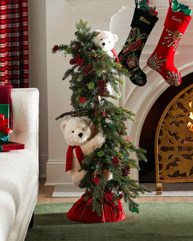 Christmas Jubilee Vanilla Cream Play Tree, 53"