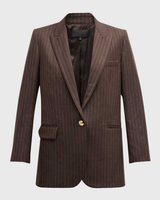 Diane Wool-Twill Blazer