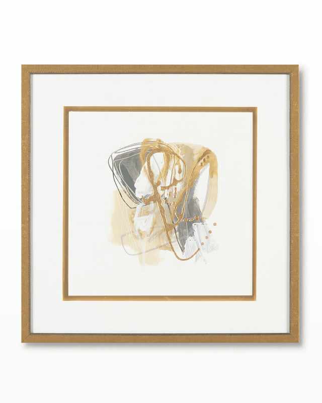 "Metallurgy I" Giclee Art on Canvas