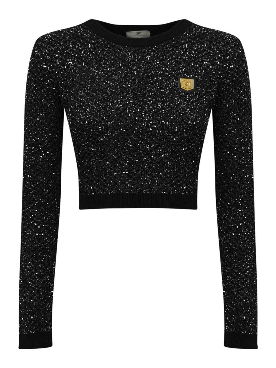 Elisabetta Franchi Top - Noir
