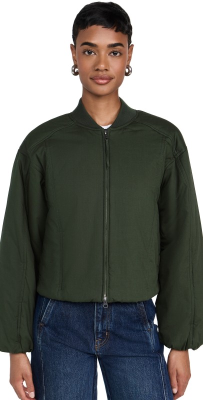 Apiece Apart Esteria Bomber Loden Green