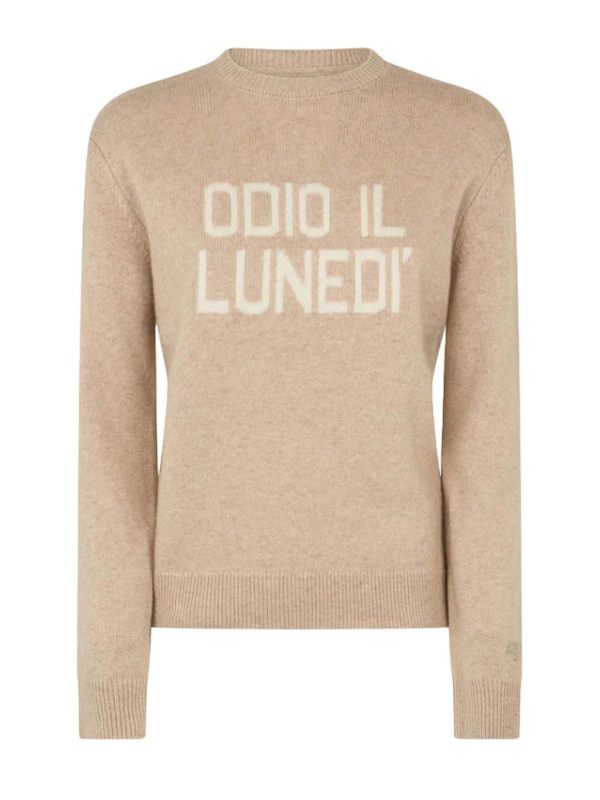 Mc2 Saint Barth Pull Col Bateau - Beige