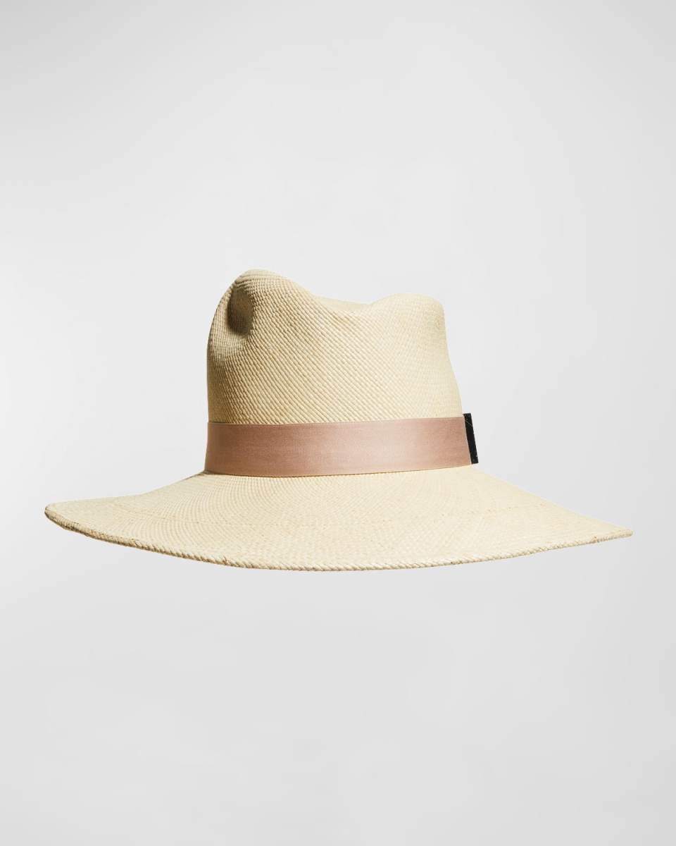 Drake Straw Panama Hat w/ Sateen Band