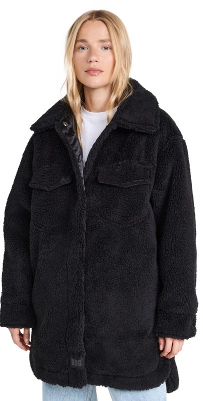 UGG Frankie UGG Fluff Jacket Black