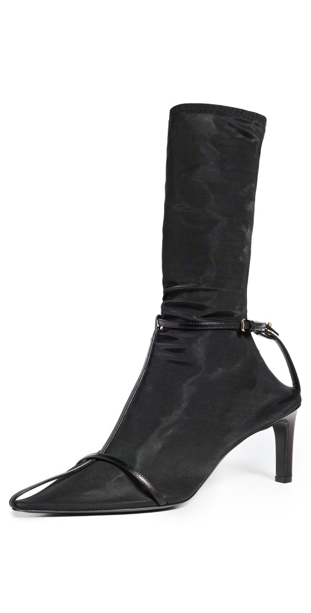 Jil Sander Stivaletto Boots Black
