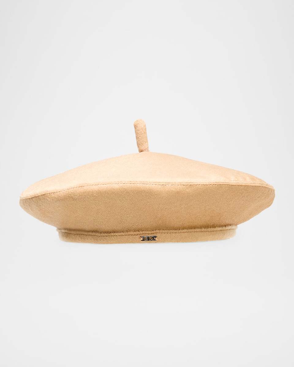 Carter Camel Cashmere Beret