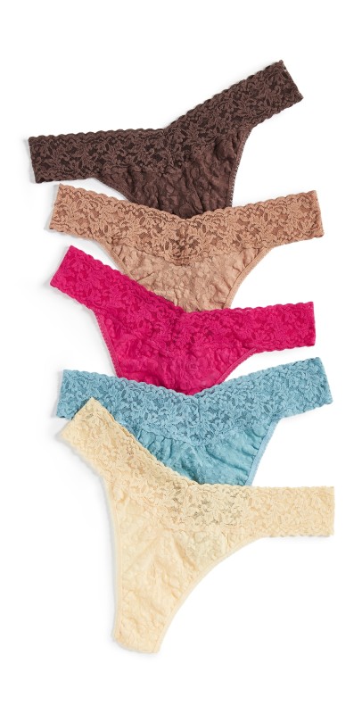 Hanky Panky 5 Original Rise Thongs Mult
