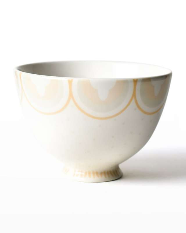 Arabesque Trim Footed Bowl