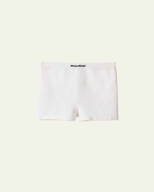 Logo-Band Seamless Fitted Boxer Briefs
