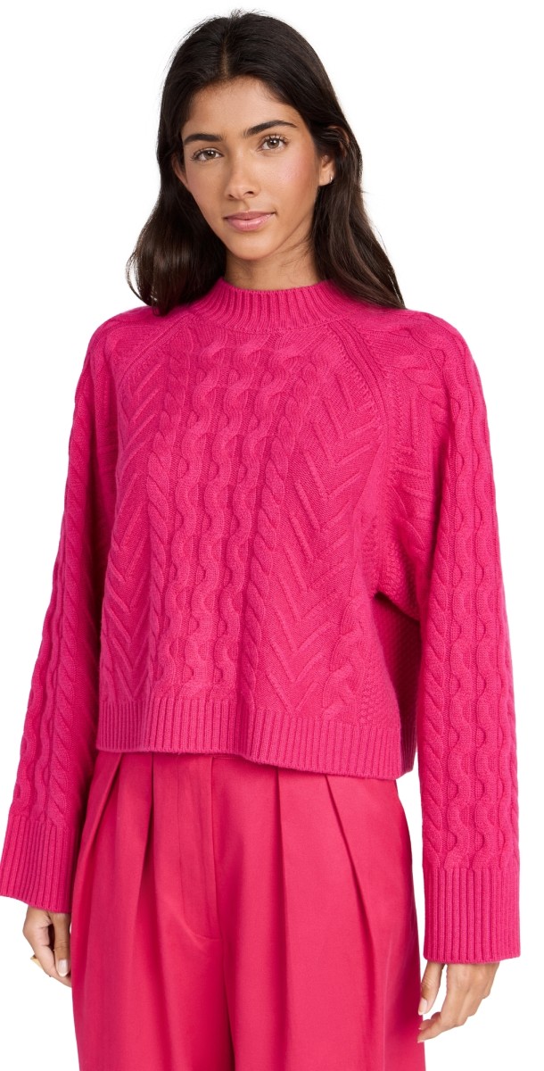 Sablyn Cable Knit Sweateripstick