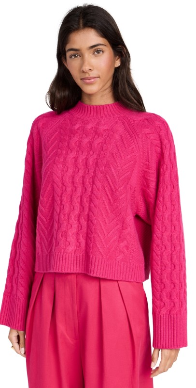 Sablyn Cable Knit Sweateripstick