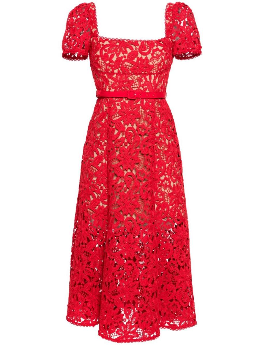 lace midi dress