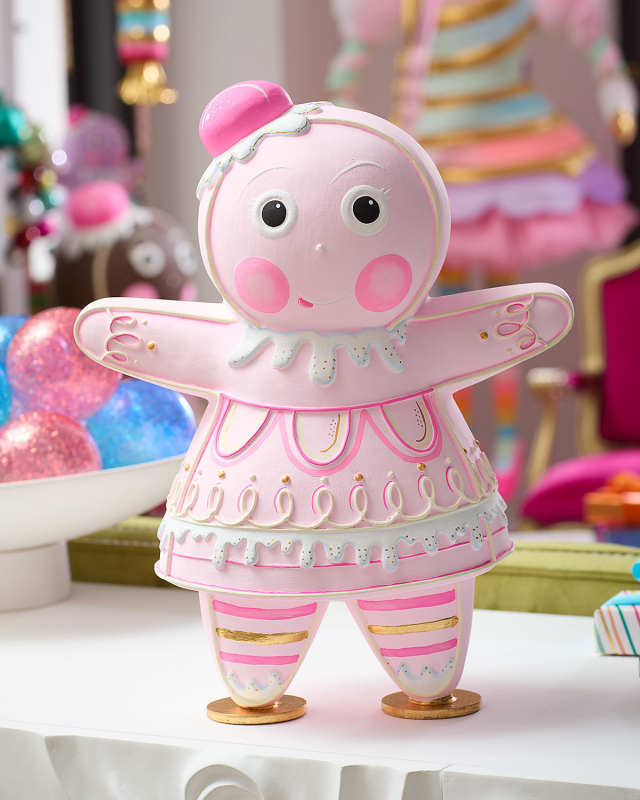 Pink Rainbow Ginger Dippsy Christmas Figure, 18"