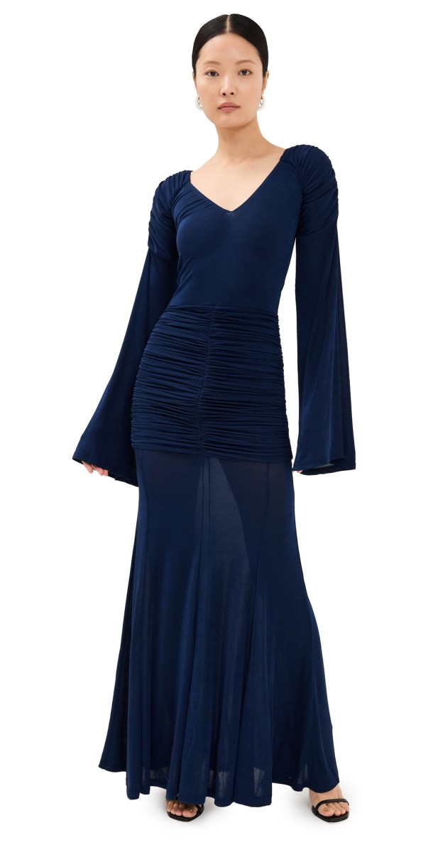 Orire The Maya Dress Blue