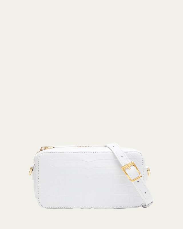 Estefani Crocodile Camera Crossbody Bag