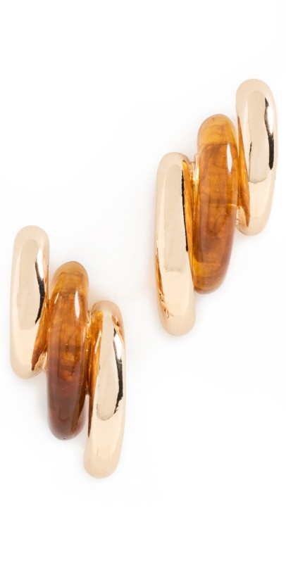SHASHI Athena Earrings Gold
