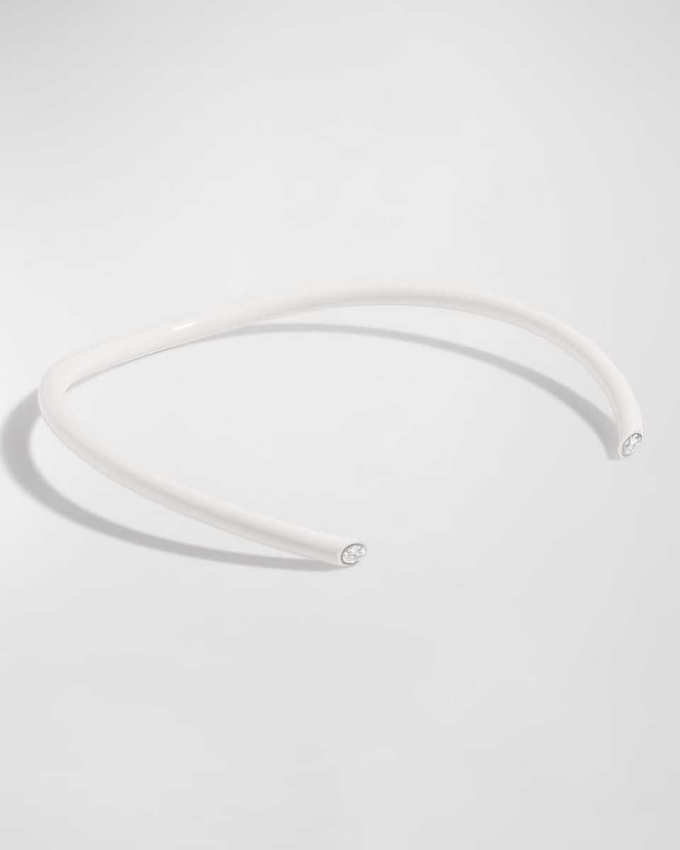 Miley Enamel Collar Necklace