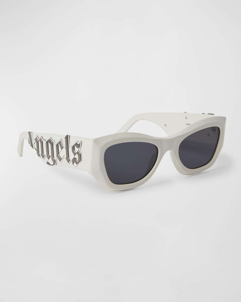 Canby Acetate & Metal Cat-Eye Sunglasses