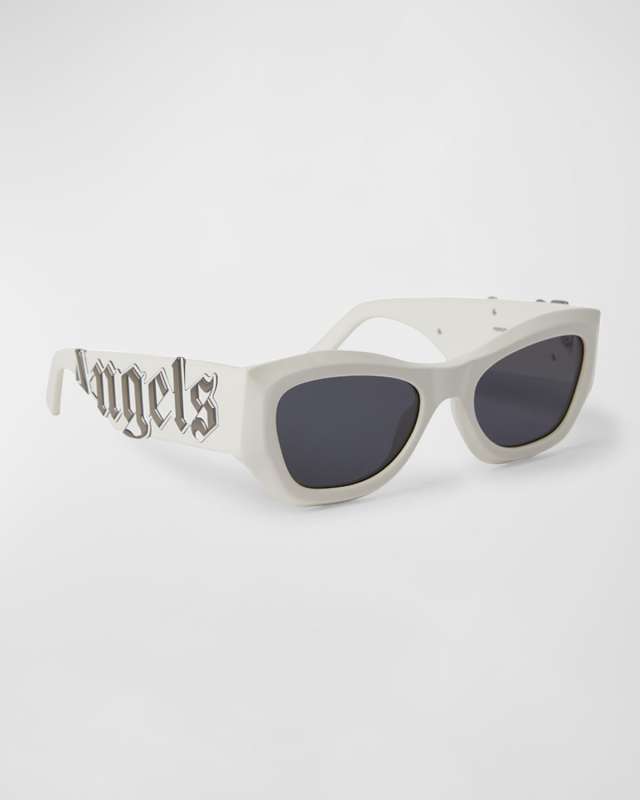Canby Acetate & Metal Cat-Eye Sunglasses